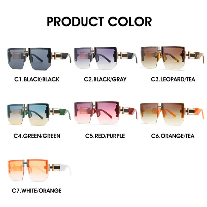 Gafas para Sol sin Montura Vintage Unisex UV400